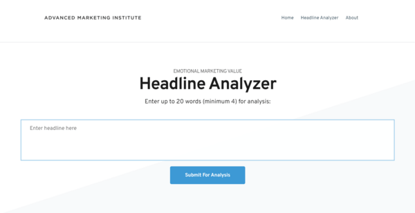 Headline Analyzer